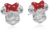 Disney Minnie Sterling Silver Stud Earrings