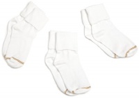 Gold Toe Girls 7-16 3 Pack Turn Cuff socks Gold Toe Girls 7-16 3 Pack Turn Cuff socks