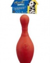 JW Pet Company iSqueak Bouncin' Bowlin Pin Dog Toy, Large (Colors Vary)