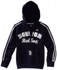 MLB Girls Boston Red Sox Kangaroo Pocket Pullover Hoodie (Dark Navy, Medium) MLB Girls Boston Red Sox Kangaroo Pocket Pullover Hoodie (Dark Navy, Medium)