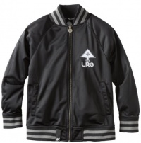 LRG - Kids Boys 8-20 Core Track Jacket, Black, Large LRG - Kids Boys 8-20 Core Track Jacket, Black, Large