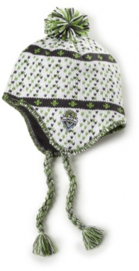 MLS Women's Tassel Knit Hat, Seattle Sounders, One Size Fits All KF94WMTC-Seattle Sounders, White/Green/Black MLS Women's Tassel Knit Hat, Seattle Sounders, One Size Fits All KF94WMTC-Seattle Sounders, White/Green/Black