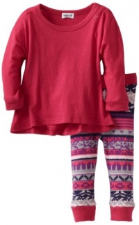 Splendid Littles Baby-Girls Newborn Breckenridge Tunic Set, Ice Princess, 12-18