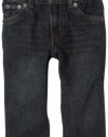 Levi's Baby Boys 526 Elastic W/B Loose Straight Jean, RUSTED RIGID, 18 Months