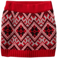 Energie Girls 7-16 Felicity Sweater Skirt, Red Combo, Medium Energie Girls 7-16 Felicity Sweater Skirt, Red Combo, Medium