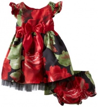 Sweet Heart Rose Baby-girls Infant Floral Print Occasion Dress, Multi, 12 Months