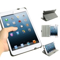 Acase Folio iPad Mini Case / Cover (Apple iPad Mini 7.9 inch Tablet) with Built-in Stand - Support Smart Cover Function for Mini iPad (Black) Acase Folio iPad Mini Case / Cover (Apple iPad Mini 7.9 inch Tablet) with Built-in Stand - Support Smart Cover Function for Mini iPad (Black)