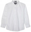 Nautica Boys 8-20 Oxford Shirt,White,10