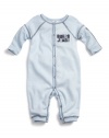 GUESS Kids Boys Coveralls with Hat, STRIPE (0/3M)