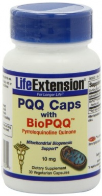 Life Extension Bio Pyrroloquinoline Quinone,10 mg, 30  Vegetarian Capsules,