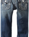 True Religion Boys 2-7 Billy Super-T Natural Jeans, Ricochet , 2