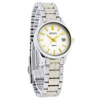 Seiko Women's SXDC39 Silver Dial Casual Watch Seiko Women's SXDC39 Silver Dial Casual Watch