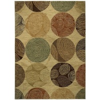 Shaw Living Modernworks 7-Foot 9-Inch by 10-Foot 10-Inch Rug in Biometric, Beige Shaw Living Modernworks 7-Foot 9-Inch by 10-Foot 10-Inch Rug in Biometric, Beige