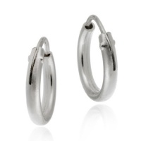 Silver Small polished Hoops/Hoop Earrings Silver Small polished Hoops/Hoop Earrings