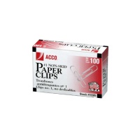 ACCO Economy #1 Paper Clips, Non-skid, Size #1, 1000 Pack (A7072385) ACCO Economy #1 Paper Clips, Non-skid, Size #1, 1000 Pack (A7072385)