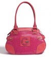 G by GUESS Patrina Satchel, PINK MULTI