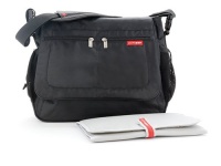 Skip Hop Via Messenger Diaper Bag Black Skip Hop Via Messenger Diaper Bag Black