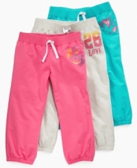 Peace, love and being comfy is what she'll promote in these fun cropped pants from So Jenni. (Clearance) Peace, love and being comfy is what she'll promote in these fun cropped pants from So Jenni. (Clearance)