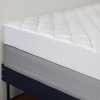 Thanks to a breakthrough in fabric technology, this 400 soft cotton cover is effective at repelling stains, without compromising the hand of the cloth. The result is an extremely long lasting mattress pad that will protect your mattress for years to come.