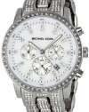 Women's Showstopper Glitz Watch with Mother of Pearl Chronograph Dial