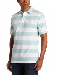 IZOD Men's Stripe Oxford Pique Polo Shirt IZOD Men's Stripe Oxford Pique Polo Shirt