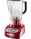 KitchenAid KSB560ER 5-Speed Blender with Polycarbonate Jar, Empire Red