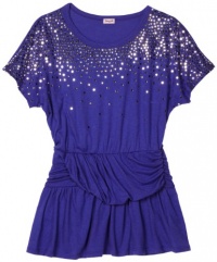 Splendid Girls 7-16 Sequin Mix Dress, Iris, 10 Splendid Girls 7-16 Sequin Mix Dress, Iris, 10
