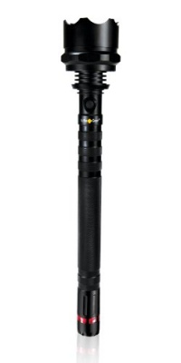 Life Gear LG454 Highland Tactical LED Flashlight with Red Tail Emergency Flasher, 1000 Lumens