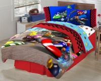 Super Mario The Race Is On Sheet Set, Twin Super Mario The Race Is On Sheet Set, Twin