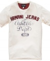 Sport the logo of your favorite team: Armani style.
