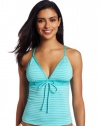 JAG Women's Jag Peaceful Seas Stripe Tankini Swim Top