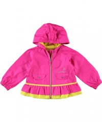 Hawke & Co. Sunny Ruffle Rain Jacket (Sizes 2T - 4T) - pink, 4t Hawke & Co. Sunny Ruffle Rain Jacket (Sizes 2T - 4T) - pink, 4t