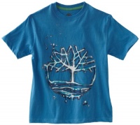 Timberland Boys 8-20 Cool Bubble Ringer Tee, Blue, Medium Timberland Boys 8-20 Cool Bubble Ringer Tee, Blue, Medium