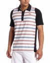 Puma Golf Men's Duo Swing Stripe Polo Tee