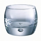 Set of 6 beautiful, uniquely shaped mini glasses for a host with a million ideas! The concept of truly 'eating' from a glass is meant to be a treat and stimulus to the eye and seems to invite feelings of both humor and luxury to an otherwise predictable dining experience.
