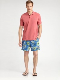 An all-around favorite, this classic-fitting pique polo design is shaped in super soft cotton, for ultimate in comfort.Two-button placketCottonMachine washImported An all-around favorite, this classic-fitting pique polo design is shaped in super soft cotton, for ultimate in comfort.Two-button placketCottonMachine washImported
