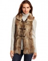 525 America Women's Rabbit Long Vest with Buckle Closures