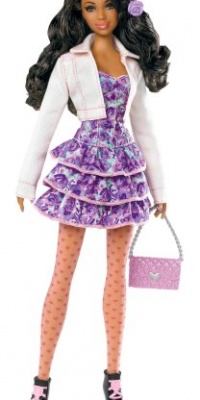 Barbie Stardoll by Barbie Pretty in Pink African-American Doll - Mix and Match Trendy, Original Fashions and Accessories Barbie Stardoll by Barbie Pretty in Pink African-American Doll - Mix and Match Trendy, Original Fashions and Accessories