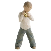 Willow Treet 26142 Heart of Gold Resin Figurine Willow Treet 26142 Heart of Gold Resin Figurine