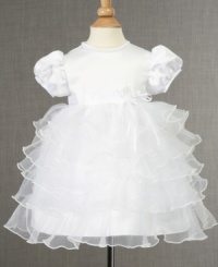 What memories are made of. Beautiful ruffles and accents on this Lauren Madison dress will doll her up for her special occasion and the pictures you'll look at for years to come. What memories are made of. Beautiful ruffles and accents on this Lauren Madison dress will doll her up for her special occasion and the pictures you'll look at for years to come.