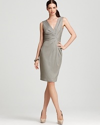 Escada Dress - Erenay Pique Ruched Front Escada Dress - Erenay Pique Ruched Front
