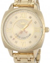 Juicy Couture Women's 1900800 Beau Gold Plated Bracelet Watch