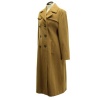 Ellen Tracy Clasic Long Double Breasted Caramel Wool Winter Coat Size 16