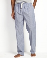 Buoy your bedroom style with these print woven pajama pants from Nautica. Buoy your bedroom style with these print woven pajama pants from Nautica.