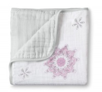 aden + anais For the Birds Dream Blanket, Medallion, 47x47 aden + anais For the Birds Dream Blanket, Medallion, 47x47