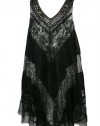 Pierre Balmain Womens Leopard Lace Sleeveless Dress