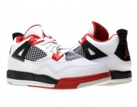 Nike Air Jordan 4 Retro Little Kids (PS) Boys Basketball Shoes 308499-110 White 1.5 M US Nike Air Jordan 4 Retro Little Kids (PS) Boys Basketball Shoes 308499-110 White 1.5 M US