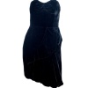 Marc by Marc Jacobs Velvet Cocktail Bubble Dress Black 6