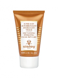 Self-Tanning Hydrating Facial Skin Care enhances the complexion, prolongs the tan and embellishes the skin. After the first application, its streak-free fluid enhances even-fair skin tones with a natural tan. Self-Tanning Hydrating Facial Skin Care enhances the complexion, prolongs the tan and embellishes the skin. After the first application, its streak-free fluid enhances even-fair skin tones with a natural tan.