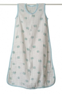 aden + anais Muslin Sleeping Bag - Elephant, Small aden + anais Muslin Sleeping Bag - Elephant, Small